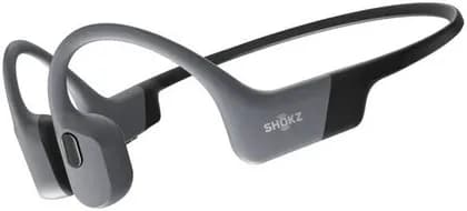 Shokz OpenSwim Pro Headphones, Wireless, Bluetooth, 32GB of MP3 Storage, IP68 Waterproof Rating, Up to 9-Hour Battery Life, Quick Charge, Built-in Dual Noise-Canceling Mics, Black/Gray | S710GY