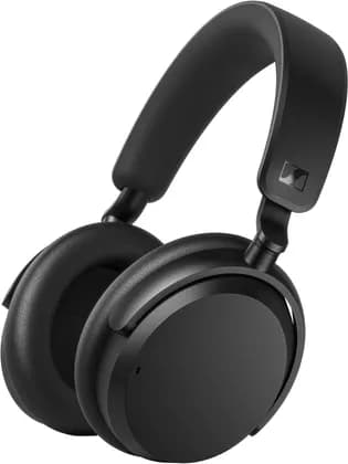 Sennheiser ACCENTUM Wireless Headphones, 37mm Dynamic Diameter, Bluetooth 5.2 Connectivity, Hybrid ANC, 2 Beamforming Mics Pick-Up Pattern, 800 mAh Battery, Black | 700174