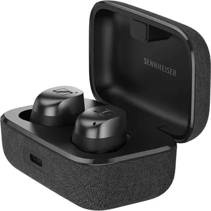 Sennheiser MOMENTUM 4th Gen True Wireless 4 Headphones, 7mm Diameter TrueResponse Dynamic, Hybrid Adaptive ANC, Bluetooth 5.4 Connectivity, 3 Beamforming Mics Per Earbud, Graphite | 700365