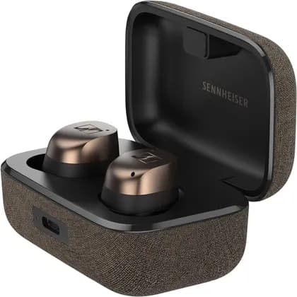 Sennheiser MOMENTUM 4th Gen True Wireless 4 Headphones, 7mm Diameter TrueResponse Dynamic, Hybrid Adaptive ANC, Bluetooth 5.4 Connectivity, 3 Beamforming Mics Per Earbud, Copper | 700367