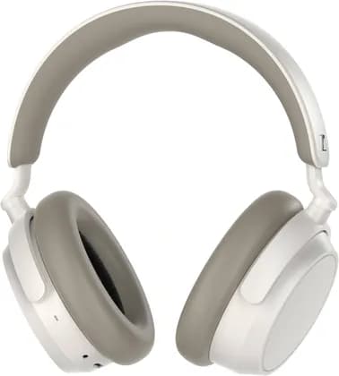 Sennheiser ACCENTUM Plus Wireless Headphones, 37mm Dynamic Diameter, Bluetooth 5.2 Connectivity, Hybrid Adaptive ANC, 2 Mics, Beamforming for Noise Reduction, White | 700177