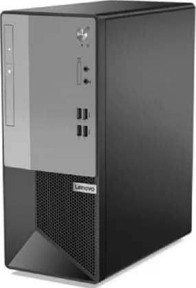 Lenovo V50T TWR Desktop PC, 10th Gen Intel Core i7-10700 2.90GHz, 4GB Memory, 1TB HDD, No OS, Intel HD Graphics, 180W, Black | 11HD001TAX