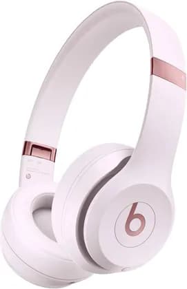Beats Solo 4 True Wireless On-Ear Headphone, Spatial Audio with Dynamic Head Tracking, Up to 50 Hours of Battery Life, USB-C, Flex-Grip Headband, UltraPlush Cushions, Cloud Pink | Solo4CP