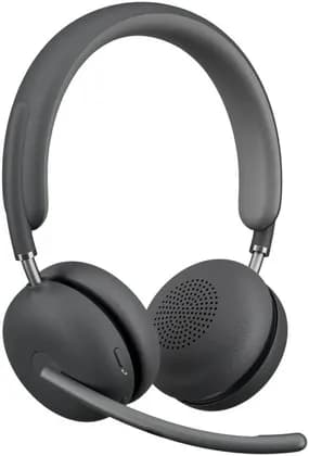 Logitech Zone Wireless 2 Headset, UC Version With Microphone, Premium Personalized Audio, AI noise suppression, Graphite |981-001311