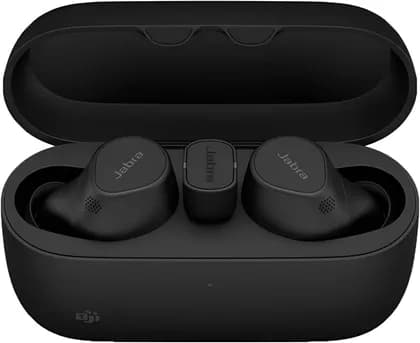 Jabra Evolve2 USB-C UC Buds, Active Noise Cancellation, Noise Isolating, Up to 8 Hours Battery, MultiSensor Voice, IP57 Rating Water & Dust Proof, Black | 20797-989-899