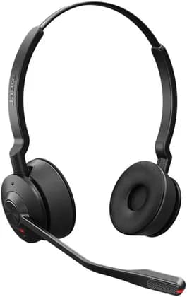 Jabra Engage 55 UC Stereo USB-C Headset, SafeTone 2.0 Hearing Protection, DECT Security Step C, Robust and Flexible USB Adapter, Black | 9559-430-111