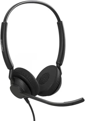 Jabra Engage 40 MS Duo USB-C Headset, Built-In Busylight, Programmable Buttons, BalancedVoice, 2-Microphone System, Black | 4099-413-299