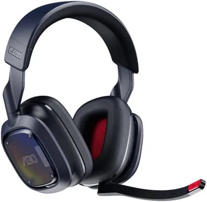 Logitech Astro A30 LIGHTSPEED Wireless Gaming Headset for Xbox, Bluetooth / 2.4GHz, Dolby Atmos / 3D Audio, Detachable Boom, 27 H Battery Life, for Xbox, Switch, PC, USB- C, Navy / Red | 939-002001