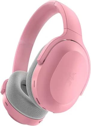 Razer Barracuda Wireless Gaming Headset, 50mm TriForce Titanium Drivers, USB Type-C 2.4GHz/Bluetooth, Integrated NC Mic, 40H Battery, For PC, PS, Android, iOS, Quartz Pink | RZ04-03790300-R3M1