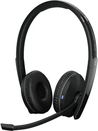 EPOS | Sennheiser C20 Wireless Bluetooth Headset - On-Ear Stereo, Noise-Canceling Mic, USB-A Dongle, 27H Battery, Microsoft Teams/Zoom Certified for UC & Hybrid Work, Black | 1001146
