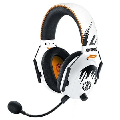 Razer Blackshark V2 Pro Six Siege Special Edition, Wireless, Microphone, Virtual 7.1 Surround, USB, 3.5mm jack, 50mm Speakers, Headphones - White | RZ04-03220200-R3M1