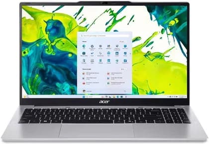 Ace Aspire Lite 15 Laptop, 15.6" FHD IPS Display, Intel Core i5-13420H Processor, 16GB RAM, 1TB SSD, Integrated Intel UHD Graphics, English-Arabic K/B, Windows 11 Home, Silver | NX.D4DEM.003