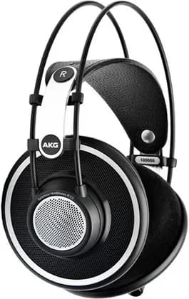AKG K702 Reference Studio Headphones, High-Performance Neodymium Magnets, Detachable Cable, Patented Varimotion Diaphragms, Black | 2458X00190