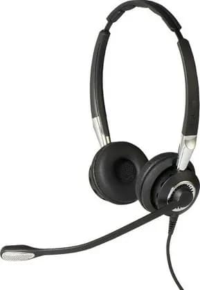 Jabra BIZ 2400 II Duo Mic. 82 NC, Wideband, Ultra Noise Cancelling Microphone, HD Voice HIFI Sound, PeakStop Technology, Quick Disconnect (QD) Wired Connectivity, Black | 2489-820-209