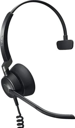 Jabra Engage 50 Mono, USB-C, Telephone Headset with 3-Microphone System, Blocks Out Background Noise for Increased Agent Focus, Call Center Headset Features Enhanced Hearing Protection | 5093-610-189