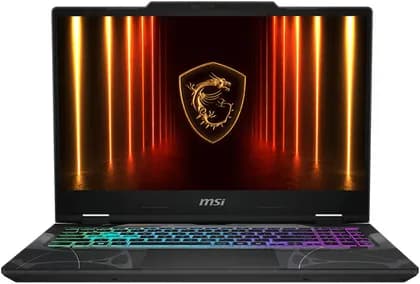 MSI Cyborg 15 B2RWEKG Gaming Laptop, 15.6" FHD IPS 144Hz Display, Intel Core 7 240H, 16GB RAM, 1TB SSD, GeForce RTX 5050 8GB GPU, English-Arabic K/B, Win11Home, Translucent Black | 9S7-15Q342-616