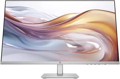 HP Series 5 527SH Monitor, 27" FHD IPS Display, 100Hz Refresh Rate, 5ms (GtG with Overdrive) Response Time, Adjustable Height & Tilt, 3-Sided Micro-Edge Bezel, 16.7m Colors, Black/Silver | 94C50AA#ABB
