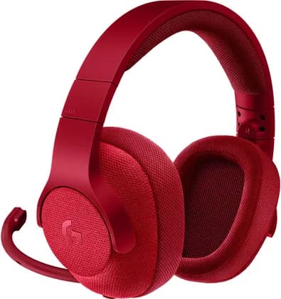 Logitech G433 7.1 Wired Surround Gaming Headphones, PRO-G 40mm Drivers, Cardioid 4mm Microphone, 7.1 Surround Sound with DTS Headphone X, 2m Cable Length, Fire Red | 981-000652