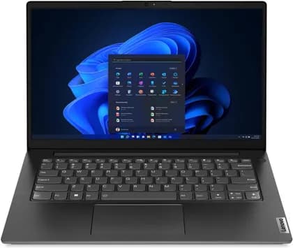 Lenovo V14 G4 IRU Laptop, 14" FHD TN Display, Intel Core i7-13620H, 8GB RAM, 256GB SSD, Intel UHD Graphics, English Non-Backlit Keyboard, Windows 11 Home, Business Black | 83A000PDUS