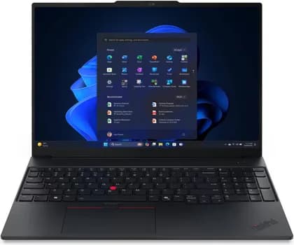 Lenovo ThinkPad E16 Gen 3 Laptop, 16" WUXGA IPS 60Hz Display, Intel Core Ultra 7 255H, 16GB RAM, 512GB SSD, Intel Arc 140T GPU, Backlit English-Arabic K/B, Windows 11 Pro, Black | 21SR005HGR