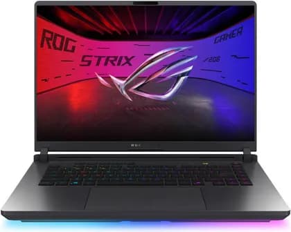 ASUS ROG Strix G16 G615JPR Gaming Laptop, 16" WQXGA IPS 240Hz Display, Intel Core i9-14900HX, 32GB RAM, 1TB SSD, GeForce RTX 5070 8GB Graphics, English-Arabic KB, Win11, Eclipse Gray | G615JPR-G91621W