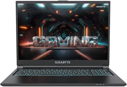Gigabyte G6 MF Gaming Laptop, 16" WUXGA 165Hz Display, Intel Core i7-13620H Processor, 16GB RAM, 1TB SSD, GeForce RTX 4050 6GB Graphics, No OS, Black | MF-H2EE854KD / MF-H2EE894KD