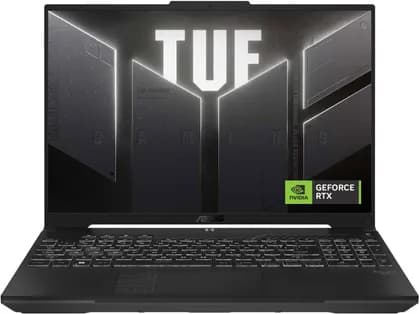 ASUS TUF Gaming F16 FX607VU Gaming Laptop, 16" WUXGA IPS 144Hz Display, Intel Core i7-13620H, 16GB RAM, 1TB SSD, GeForce RTX 4050 6GB Graphics, English-Arabic KB, Win11, Mecha Gray | 90NR0N06-M006W0