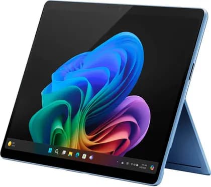 Microsoft 11th Edition Copilot+ PC Surface Pro Tablet, 13" PixelSense Flow Display OLED Touch Display, Qualcomm Snapdragon X Elite, 16GB RAM, 512GB SSD, Qualcomm Adreno, Win 11, Sapphire | ZIA-00040