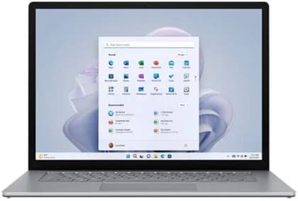 Microsoft Surface 5 Laptop, 13.5" PixelSense Touch Display, Intel Core i7-1255U, 16GB RAM, 512GB SSD, Intel Iris Xe Graphics, Windows 11 Pro, Platinum | RBH-00014