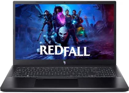 Acer Nitro V ANV15 Gaming Laptop, 15.6" LCD 144 Hz Display, AMD Ryzen 5-7535HS, 8GB RAM, 512GB SSD, NVIDIA GeForce RTX 2050 4GB Backlit ENG-ARB KB, Win 11 Home, Black | NH.QPGEM.001