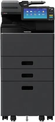 Toshiba E-STUDIO330AC Multifunction Printer, Up to 33 PPM Colour Print Speed, Up to 1200 x 1200 DPI Print Resolution, Up to 120 IPM Duplex Scan Speed, 3200 Paper Capacity, Black | E-STUDIO330AC