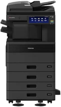 Toshiba e-Studio2021AC Multifunction Printer, 10.1" Touch Panel, 20ppm/10ppm Print & Copy Speed, 600x600 DPI Resolution, Auto-Colour (ACS), Bluetooth, Wi-Fi Direct, Black | E-STUDIO2021AC