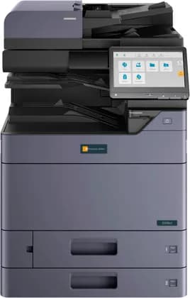 Triumph Adler 2508ci Multi-Functional Laser Printer, Copy, Print, Scan, 10" Color Touch Screen, 25 ppm Print Speed, 1200 x 1200 dpi Resolution, USB 3.0 & USB 2.0 Interface, Double Tray, Black | 2508ci