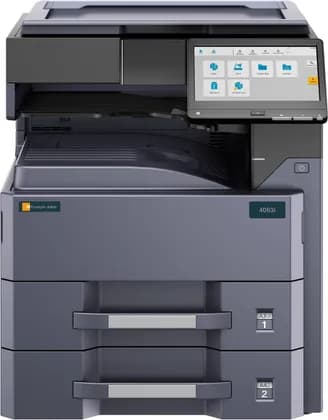 Triumph Adler 3263i Multi-Function Laser Printer, Fax, Scan, Print, Copy, 9" Color Touch Screen, 32 ppm Print Speed, 1200 x 1200 DPI Resolution, USB 3.0 Interface, Double Tray, Black | 3263i-DT