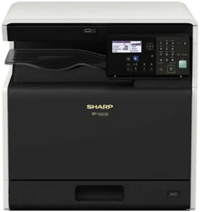 Sharp BP-20C20T 20 PPM A3 Color MFP Colour Printer, Scanner, Copier, 350 sheets, Maximum 1,850 sheets, 600 x 600 dpi with 1 Set Cartridge (Y/M/C/Bk) and Cable Package | BP-20C20T