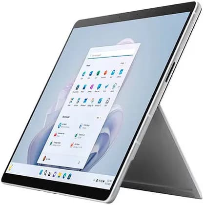 Microsoft Surface Pro 9 2 in 1 Laptop, 13" PixelSense Flow 120 Hz Touch Display, Intel Core i7-1255U, 16GB RAM, 256GB SSD, Intel Iris Xe, Wi-Fi Only, Thunderbolt 4, Win 11 Home, Platinum | QIL-00001
