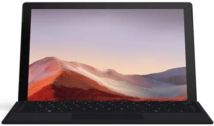 Microsoft Surface Pro 7, 12.3" (2736 x 1824) Touch-Screen Tablet, Intel Core I7-1065G7 Processor, 16GB RAM, 256GB SSD Storage, Windows 10 Pro - Black | PVT-00015