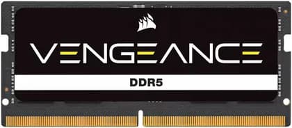 CORSAIR Vengeance 32GB (1x 32GB) DDR5 SO-DIMM Laptop Memory, 5600MT/s Tested Speed, 48-48-48-90 CAS Latency, 1.1 Voltage, 262 Pin, Unbuffered, PC5-44800 Speed Rating, Black | CMSX32GX5M1A5600C48