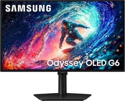SAMSUNG G61SH Monitor, 27" QD-OLED Display, QHD Resolution, 240Hz Refresh Rate, 0.03ms (GtG) Response Time, AMD FreeSync Premium Technology, 1 Billion Colors, Black | LS27HG612SMXUE
