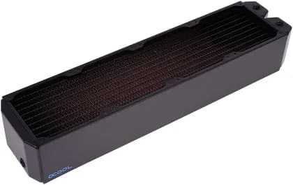Alphacool NexXxoS Monsta 480mm Radiator, Ultra Thick 86mm Full Copper Quad 120mm Fan Support 7x G1/4 Ports High Performance PC Liquid Cooling Radiator | 14183