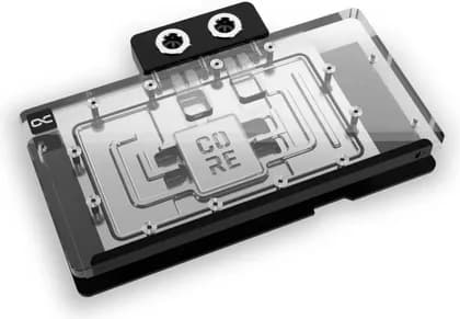 Alphacool Core RTX 5080/5070Ti Prime Water Block with Backplate, Full-Cover Chrome Copper Cooler, 10x aRGB LEDs, Asus Prime GeForce RTX 5080 OC / 5070Ti Compatible | 14763