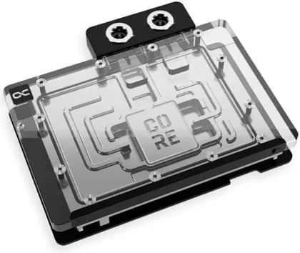 Alphacool Core RTX 5080 Gaming Trio Water Block with Backplate, Full-Cover Chrome Copper Cooler, aRGB Lighting, MSI GeForce RTX 5080 Trio OC Compatible | 10276