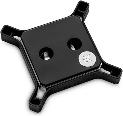 EKWB EK-Quantum Magnitude D-RGB LGA 1700 CPU Water Block, CNC Machined, X-Shaped Design, Pre-Installed 0.6C Jet Plate, G1/4 Threads, Nickel + Acetal | 3831109861813