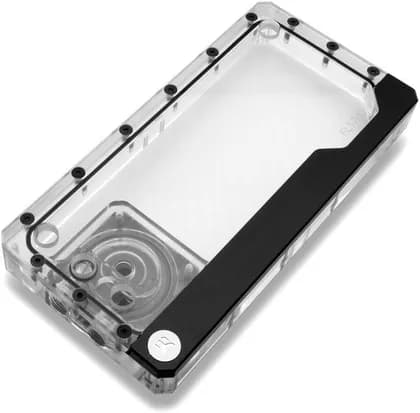 EKWB EK-Quantum Kinetic FLT 240 DDC PWM D-RGB Plexi Reservoirs, Flat Shaped Design, Equipped with DDC 4.2 Pumps, Up to 1000 L/h Flow Rate, Addressable D-RGB Lighting, 4 G1/4 Plugs | 3831109819760