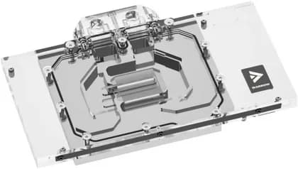Barrow LRC2.0 Full Coverage GPU Water Block, For Gigabyte Aorus 4080 Aurora, Temperature Resistant and High-Tranparency Imported Acrylic Raw Materials, Acrylic Material, Silver | BS-GIG4080-PA