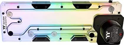 Thermaltake Pacific DP100-D5 Plus 360mm 200ml 16.8 Million Color RGB Alexa/Razer Chroma/5V Motherboard Syncable 6-Port G 1/4" Thread 5-Speed Adjustable D5 Pump Distro Plate Combo | CL-W263-PL00SW-A