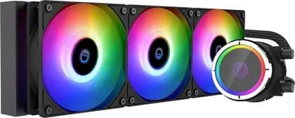 ID-COOLING ZOOMFLOW 360X ARGB CPU Water Cooler 5V Addressable RGB AIO Cooler 360mm CPU Liquid Cooler 3X120mm RGB Fan, Intel 115X/2066, AMD TR4/AM4