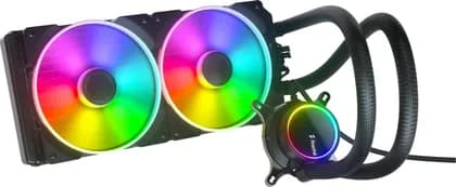 Fractal Design Celsius+ S28 Prisma PWM ARGB 103.9 CFM Liquid CPU Cooler | FD-W-2-S2802