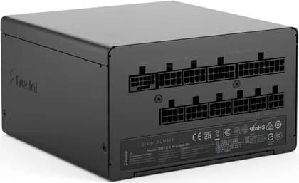 Fractal Ion 3 Full Modular Power Supply, 1000W Power, 80 PLUS Gold Efficiency, ATX12V 3.1, Active PFC, Fluid Dynamic Bearing Fan, 105°C Japanese Capacitors, Black | FD-P-IA3G-100