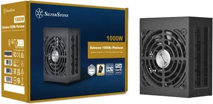 SilverStone Extreme 1000Rz Fully Modular Power Supply, 1000W Power, Cybenetics Platinum, Silent 92mm FDB Fan, Active PFC, All Japanese Electrolytic Capacitors, Black | SST-EX1000R-PM